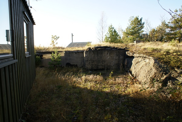 Bakken under fjellet er bunker