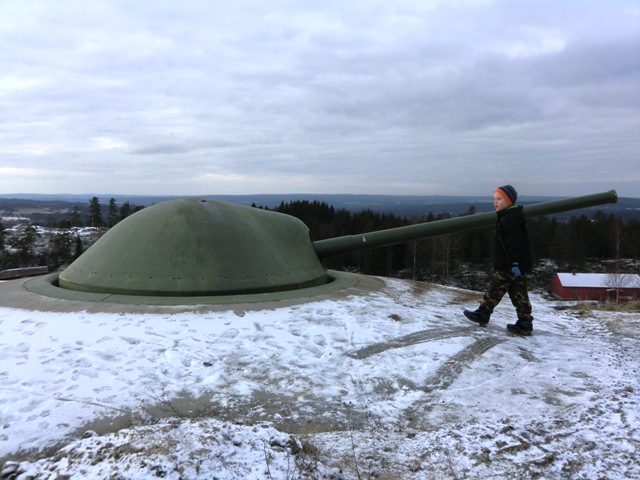 Søndre 7,5 cm Cockerill, Høytorp fort