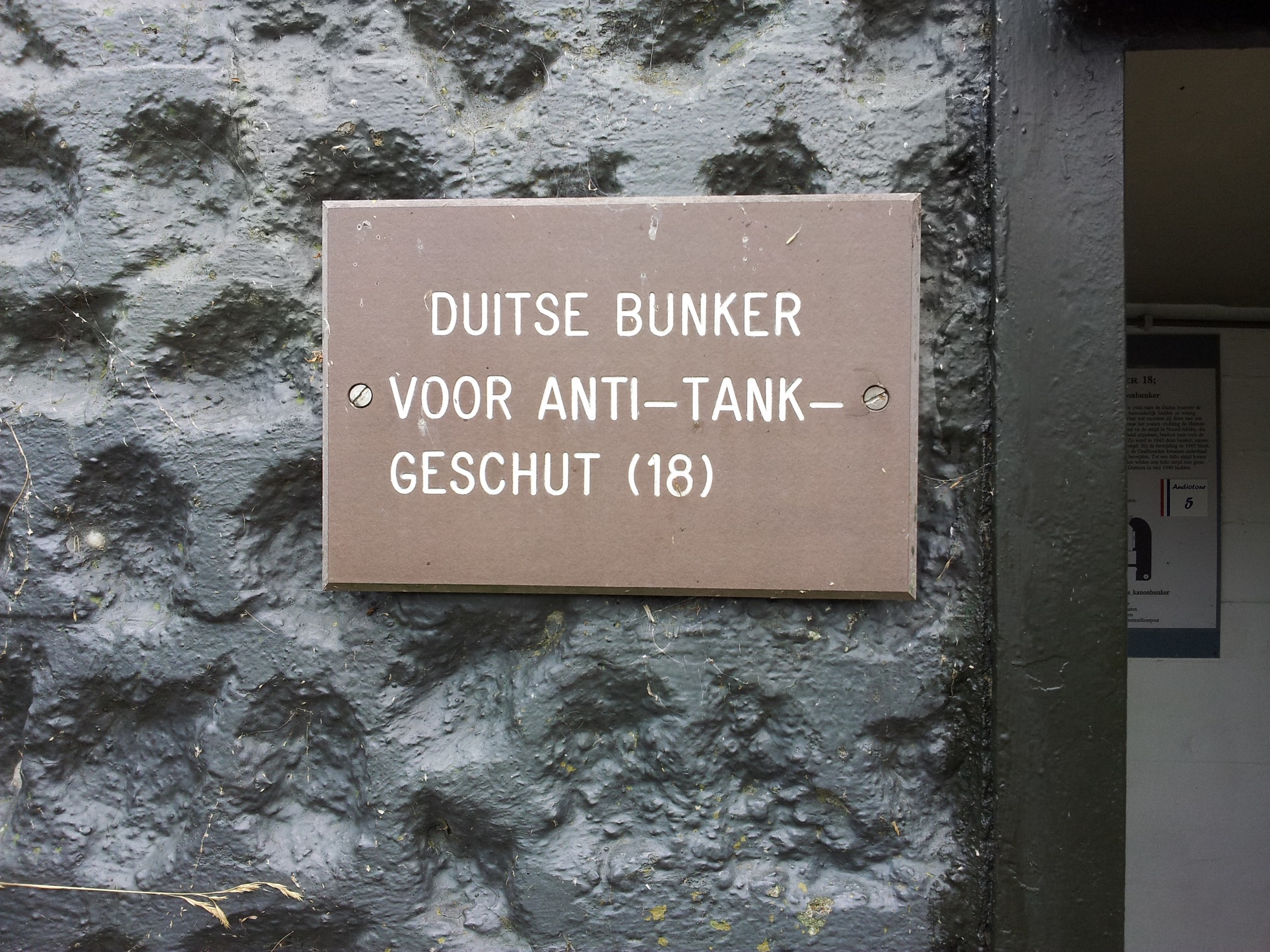&quot;Tysk anti-tank bunker&quot;