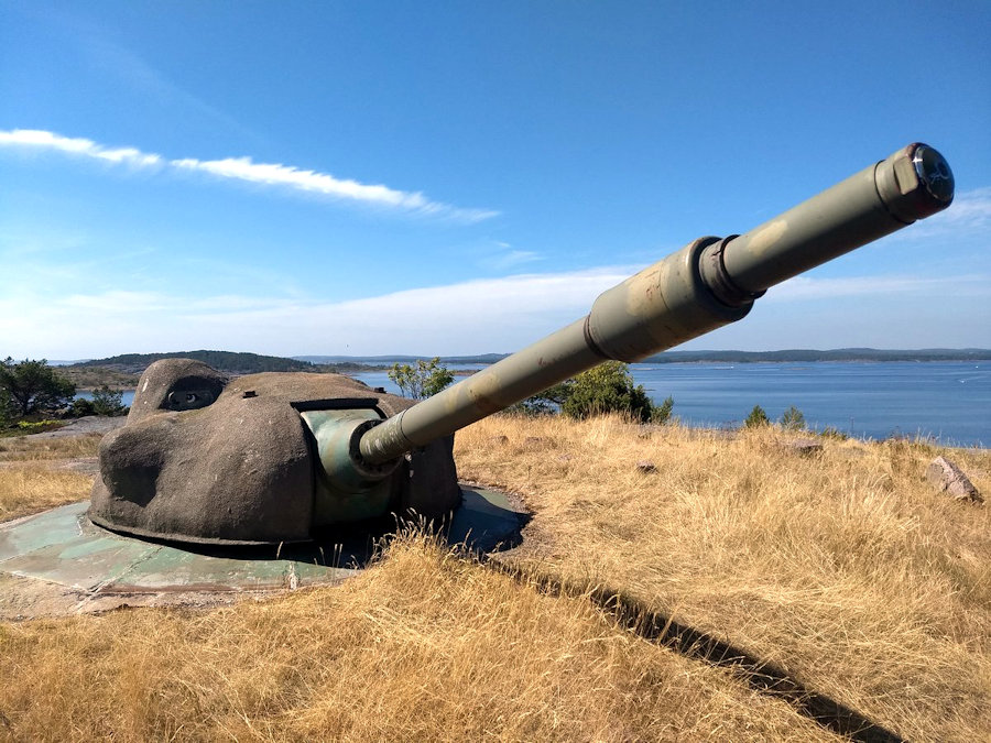 Nordre 75 mm Bofors tårnkanon