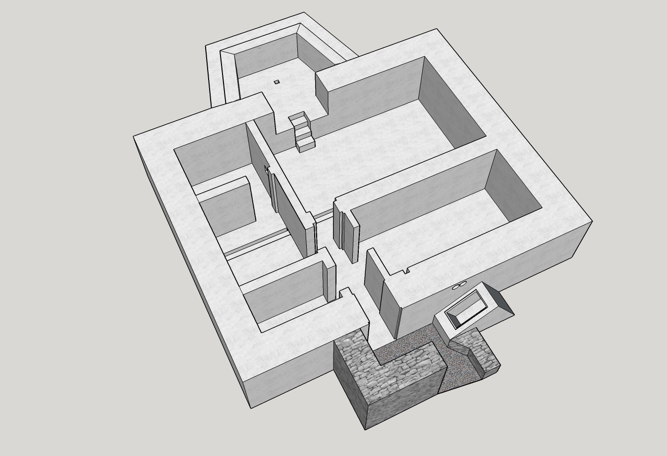 Bunkeren i 3dformat