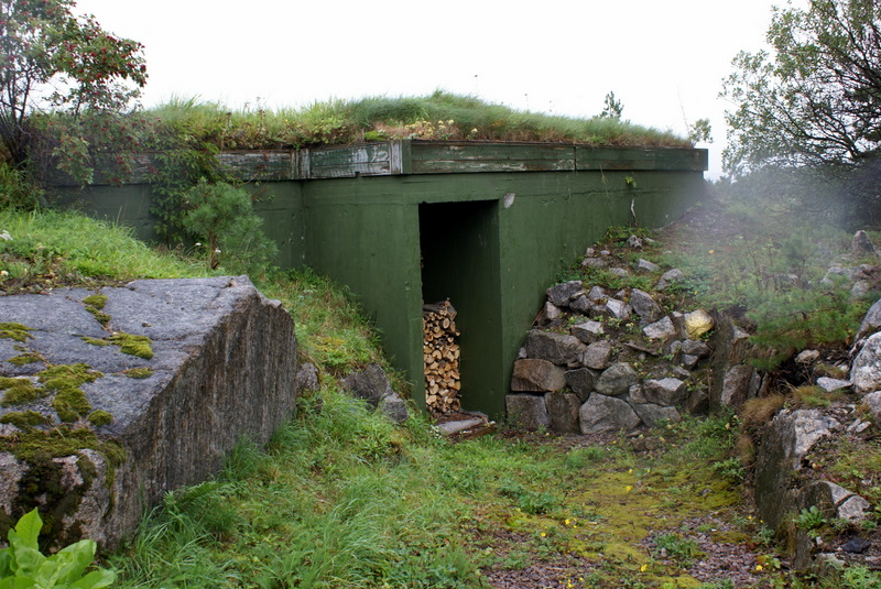 Kommandobunker inngang