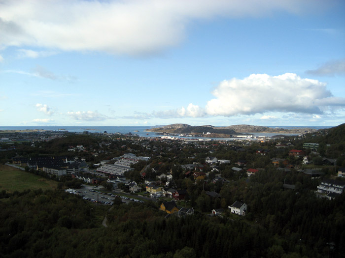 God oversikt over Bodø by