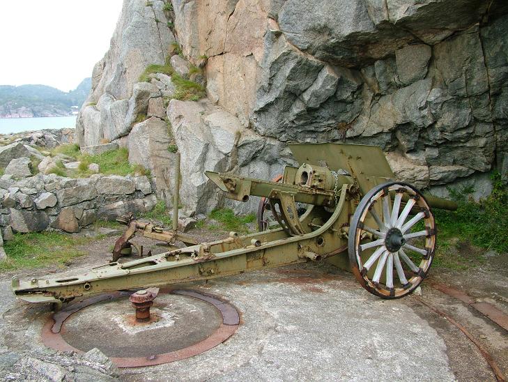 HKB Hausvik med 2 stk K331(f) samt en halv 8,8 Flak (r)