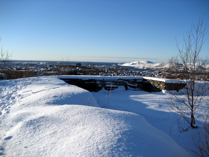 88mm luftvernstilling Tyskerhaugen &amp;quot;Olympiahöhe&amp;quot;