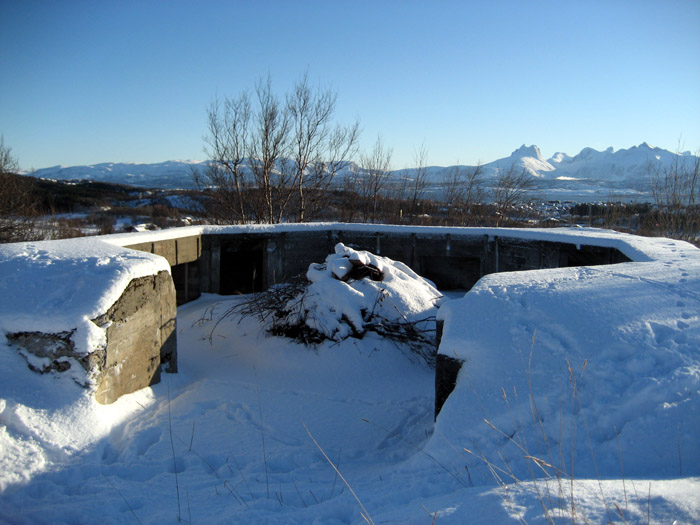 88mm luftvernstilling Tyskerhaugen &amp;quot;Olympiahöhe&amp;quot;
