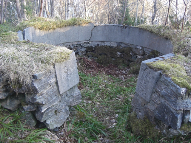 ...beviset på at dette er en tysk tunnell - og stilling fra 1943