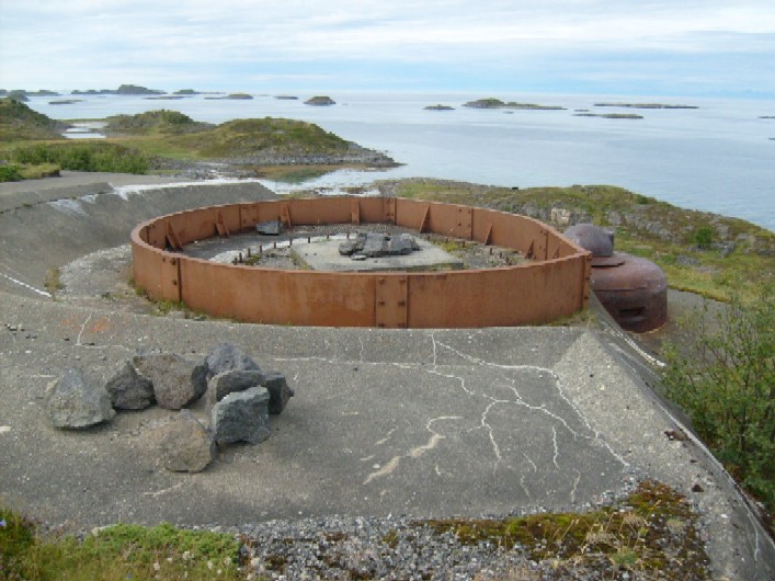 Hva har stått her?(kom.bunker)