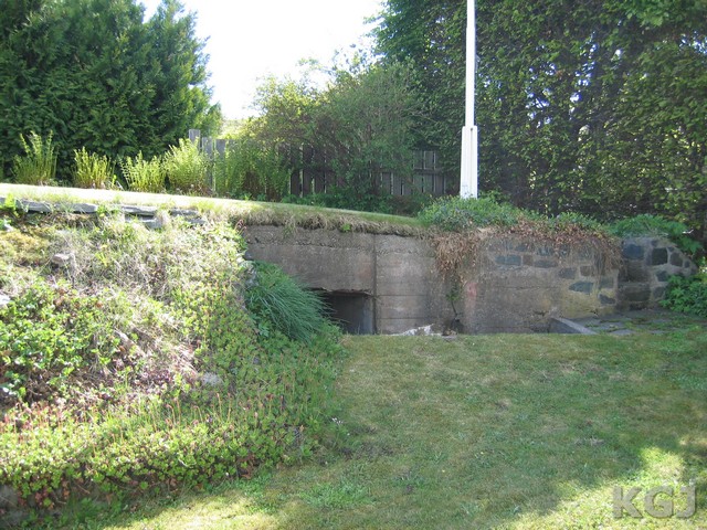 Bunker i hagen