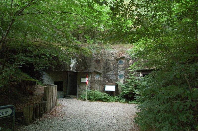 Frihedsmuseet i Skanderborg. Ikke lett å finne.