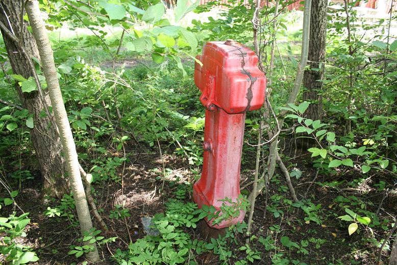 hydrant på MAZA