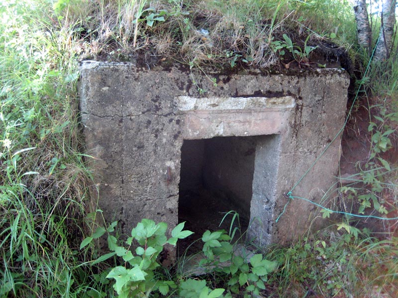 En liten bunker