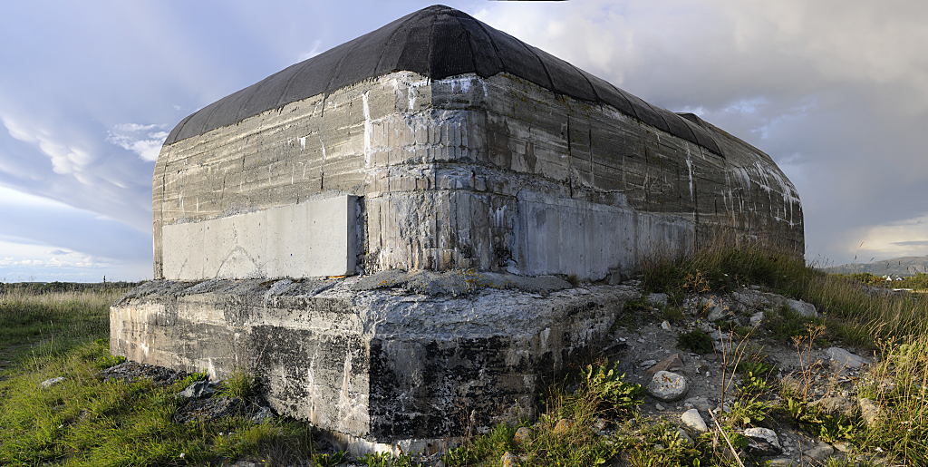 Kommandobunker? Samme type som på Hoøya