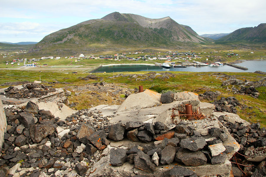 HKB 34/971 Hasvik. Tysk kystfort på Håen, Sørøya
