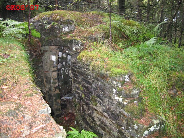 Denne tilhørte nok OP.5 om den lå langt bak (87m øst)<br />32 V 290246 6592171