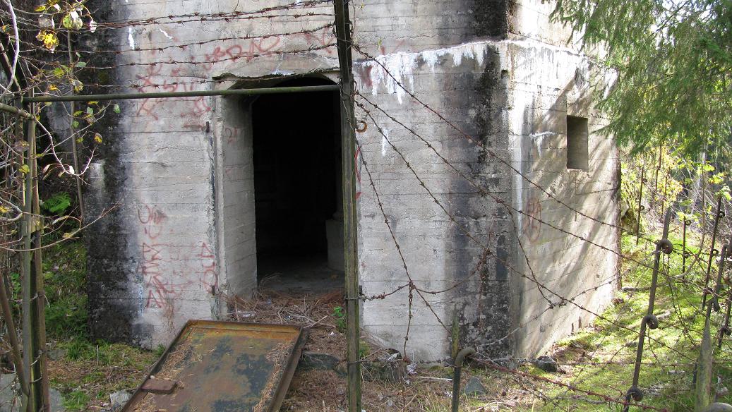 Inngang bunker