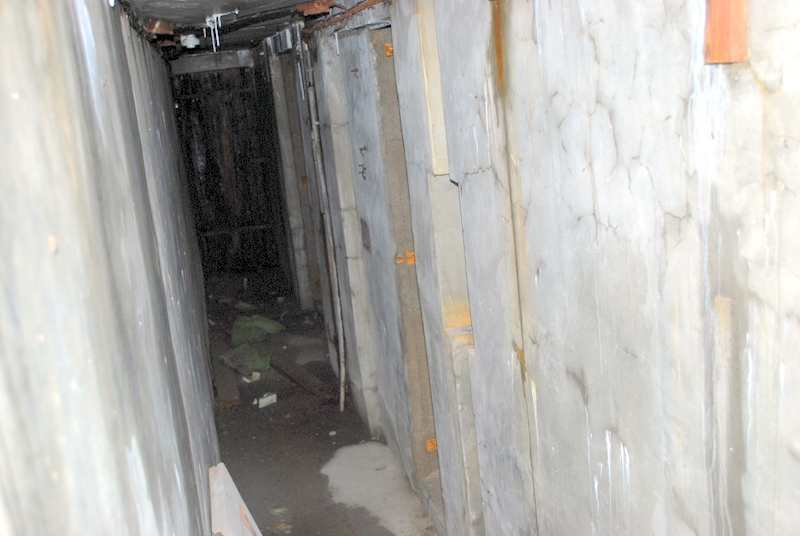 Her er det en tunnel i begge retninger