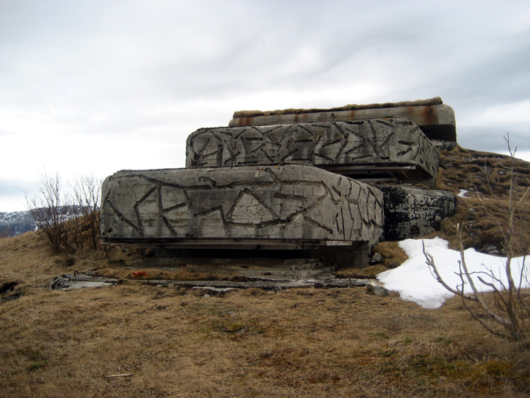 Bunker fra utsiden