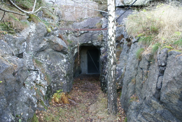 Åpning i fjellet