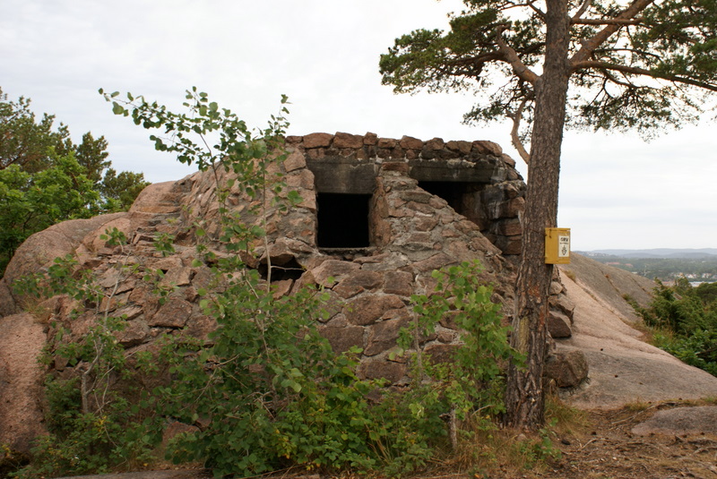 Observasjonsposten på toppen av fortet