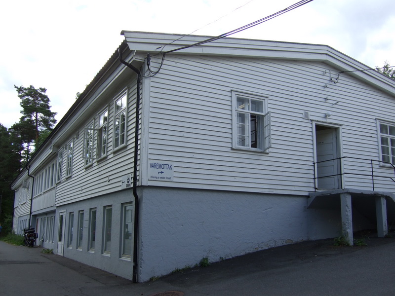 Lasarettet. Idag Den Norske Høyttalerfabrikk AS.