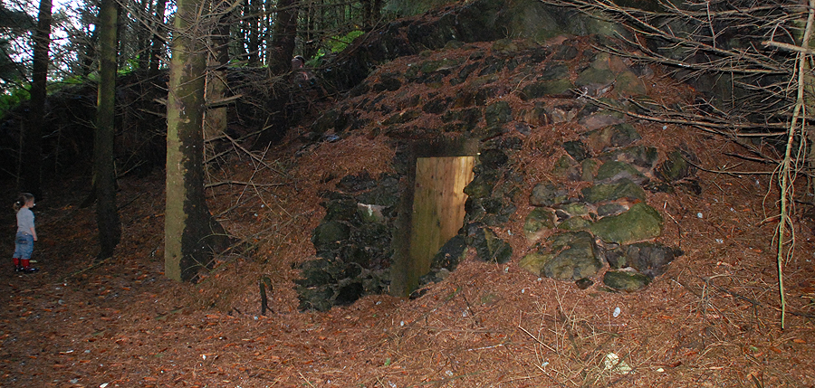 Ammobunker.... Og bunker-lærlingen...