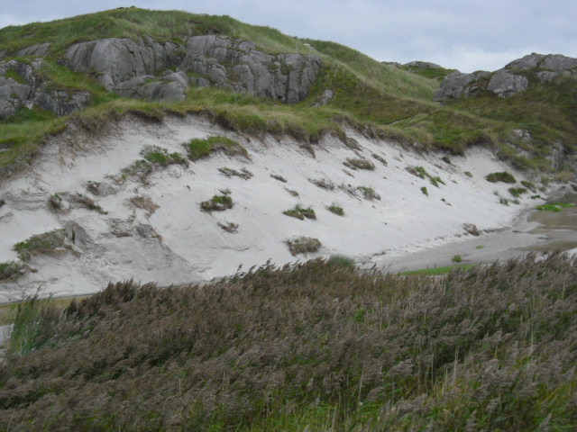 &quot;sandvollen&quot; mellom stranden og parkeringsplass.