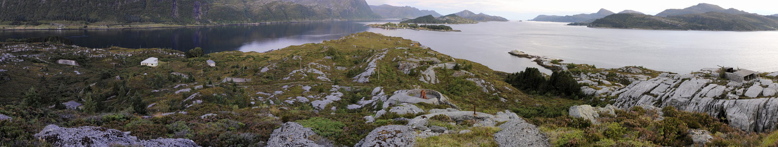 Panoramabilde over Tangane