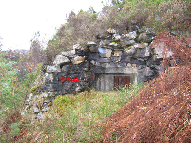 Nok en MG-bunkers etter 'områdets standard' m/483P2 på plass.