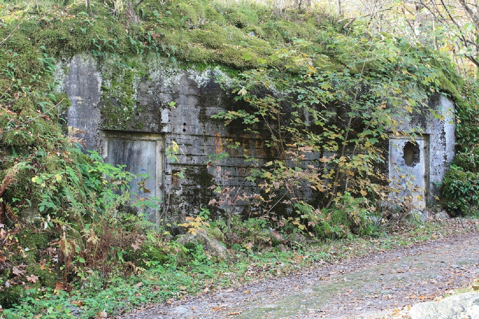 Dette er nok en personellbunker etter tysk Regelbau.