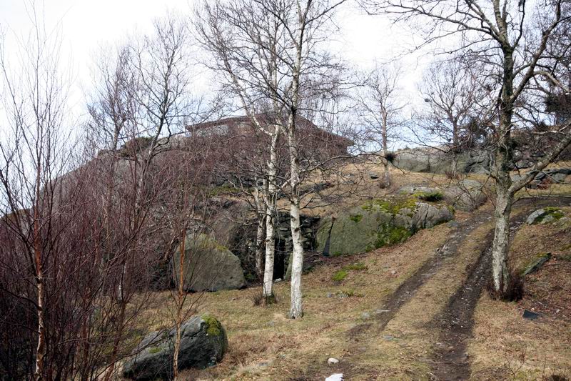 De to nordligste stillingene med hytter