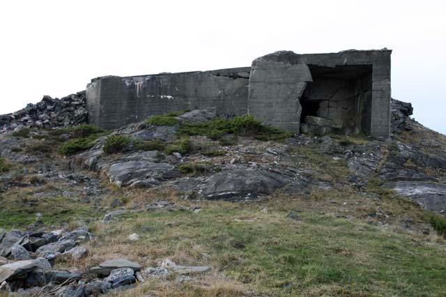 Kanonstilling nr 3 regnet nordfra