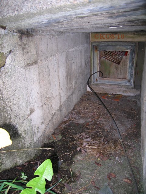 Nødutgangen.