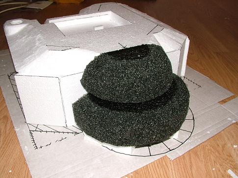 Slipper man opp for isopor underveis finnes det alltids ett eller annet man kan bruke istedet.....