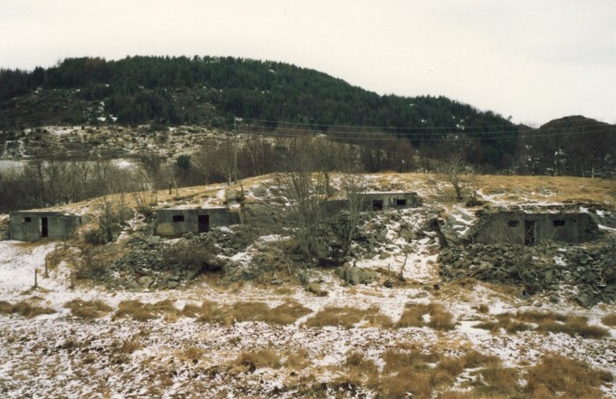 Forlegningsbunkere på Ørpetveit ved Haugesund