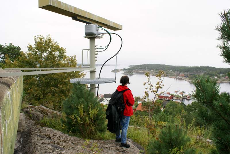 God utsikt fra fortet