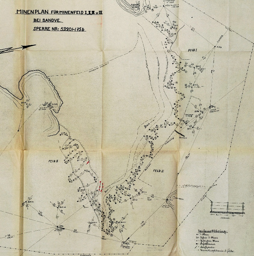 Har ikke forsøkt å plassere hver enkelt stokk som eg har funnet . Eg har markert stokkene som røde prikker på utsnittet av kartet ,der eg tror eg kan ha funnet dem...
