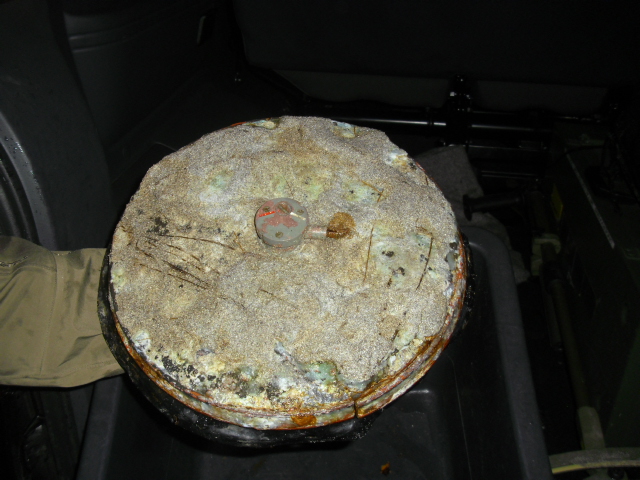 Slik så den ut ovenifra