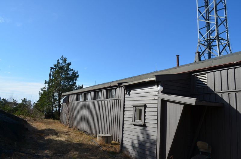 Murhus med trepanel