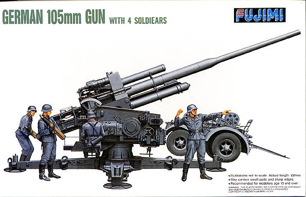 Fujimi 10,5 cm Flak 1.76 scale.JPG
