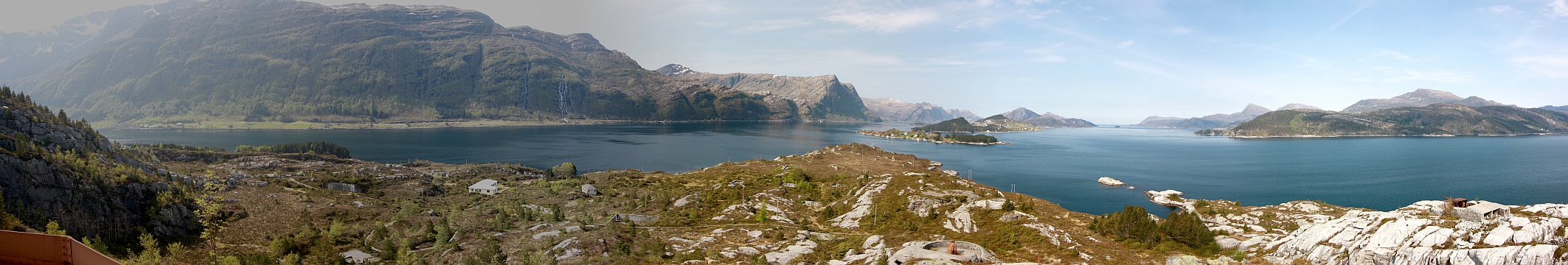 Panorama fra Kommandobunkeren