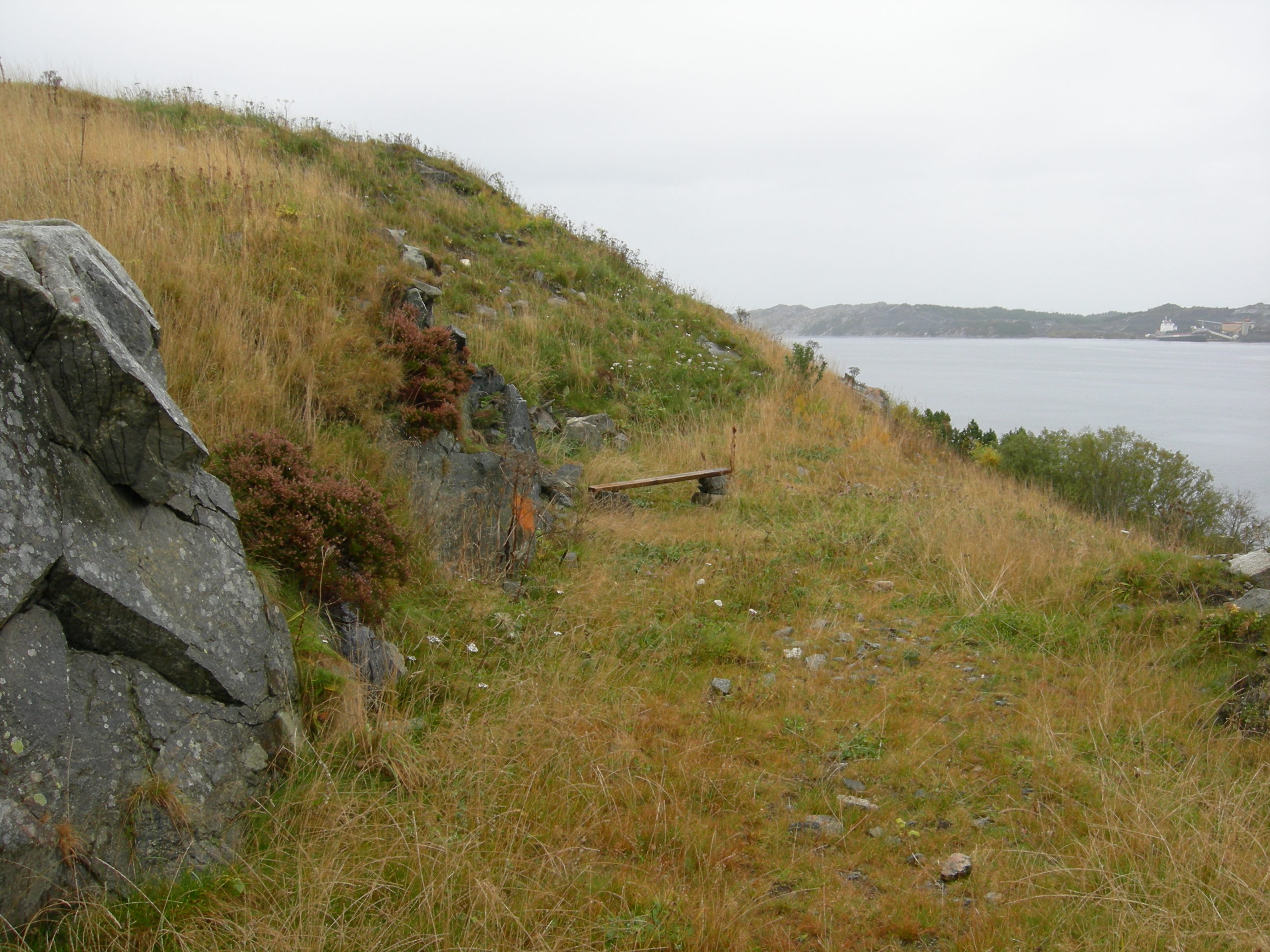 Her var det eingong ein minestasjon