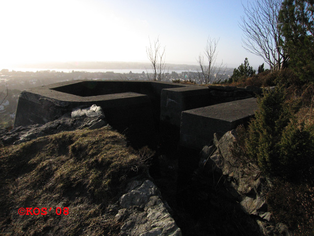 Kombibunkers nr.3 i fin ettermiddagsol !