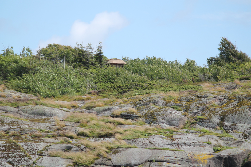 Skarvesetet, bilde tatt vestfra
