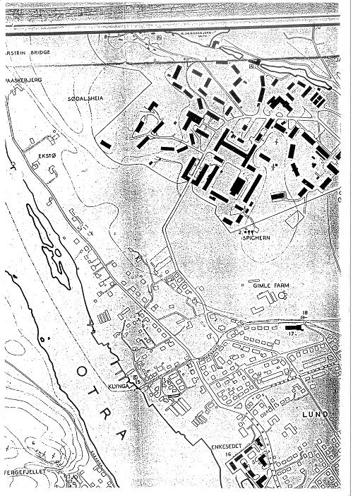 Etteretningskart over Gimlemoen (Endre W.)