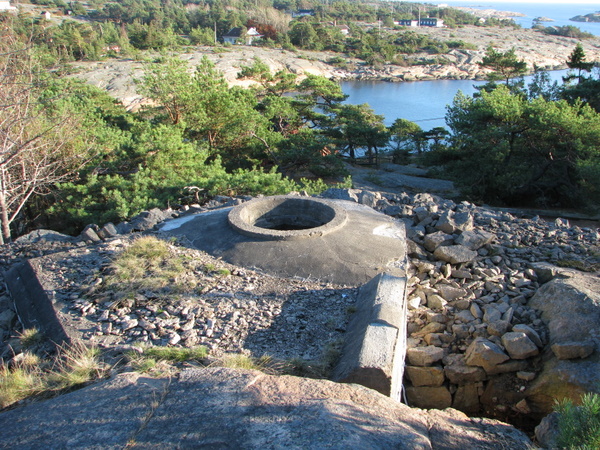 Her er det langt fra hullet til gulv uten trinn eller søyle