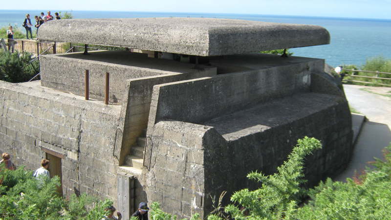 Tysk stilling ved Batterie de Longues