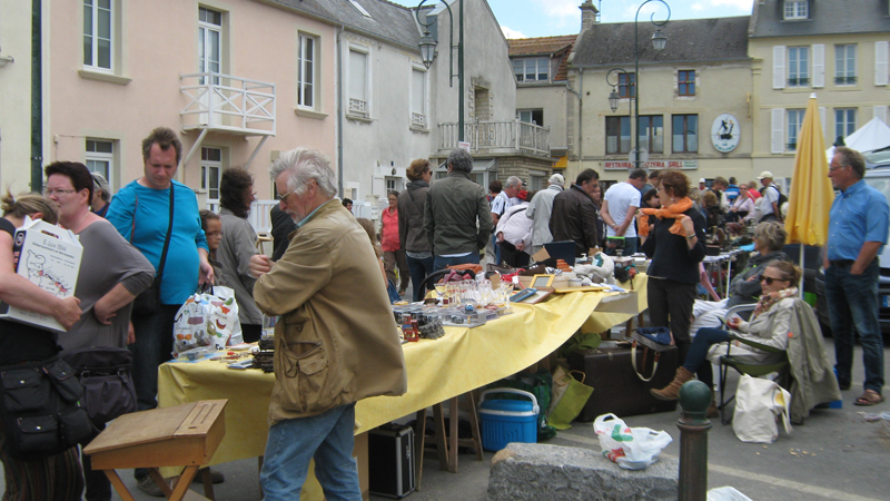 Fra markede i arromanches