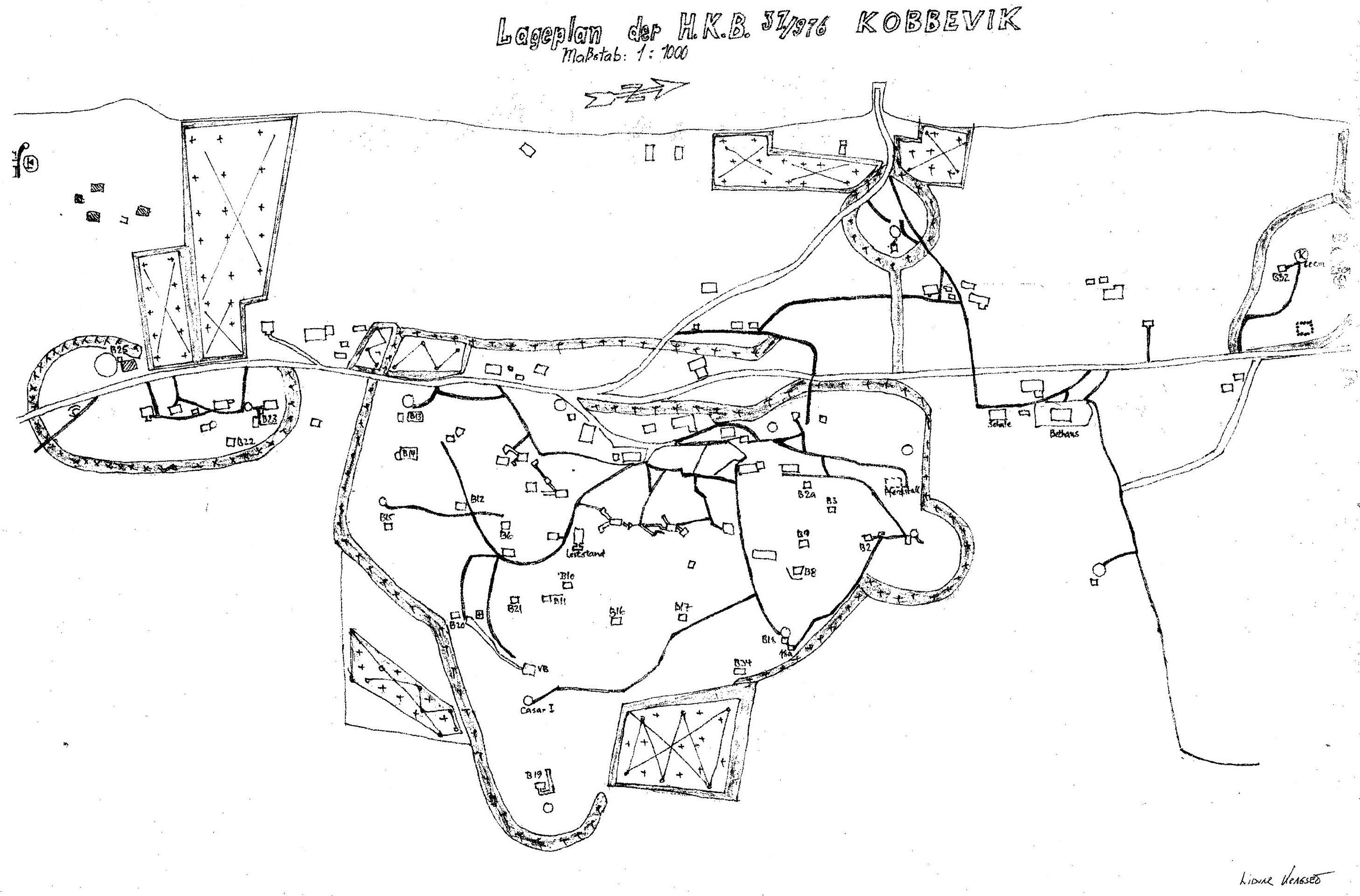 Lageplan Kobbevik