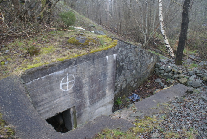 Inngang til bunker 2